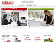 Tablet Screenshot of boutique-brisach.com